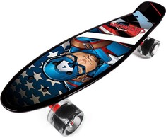 Seven Pennyboard riedlentė Captain America