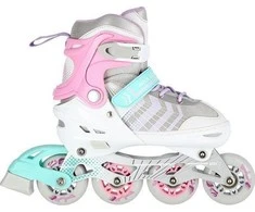 Nils Extreme Rožinė NH18192 4IN1 Rožinis SIZE L(39-43) IN-LINE SKATES/FIGURE ICE SKATES