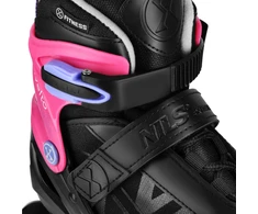NA684 Rožinis INLINE SKATES SIZE M (35-38) NILS EXTREME