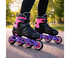 NA684 Rožinis INLINE SKATES SIZE M (35-38) NILS EXTREME