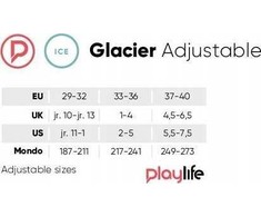 Riedučiai Playlife Playlife Skates Glacier Dydis 29 - 32