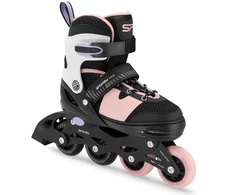 Riedučiai Spokey Trixie 944676, juodi/rožiniai, 31-34