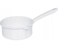 Riess RIESS - Puodas 0,5l 12cm Klasikinis WEISS