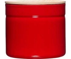Riess RIESS - Virtuvinis indas su mediniu dangteliu 1,3l Fresh Tomato