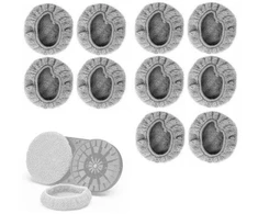 Riff Cloth for window cleaning robots 10 pcs. (RF-REP-ROUND-10)