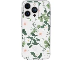 Rifle Paper Clear - dėklas skirtas Apple iPhone 14 Pro Willow
