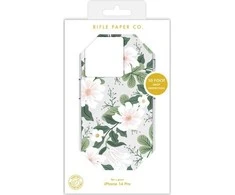 Rifle Paper Clear - dėklas skirtas Apple iPhone 14 Pro Willow