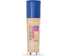Makiažo pagrindas Rimmel London Match Perfection Foundation SPF20 101 Classic Ivory 30ml