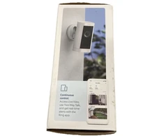 „Ring Stick Up Cam Pro“ lauko/vidaus įranga, balta