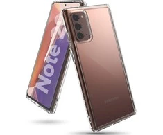 „Ringke Fusion“ kompiuterio dėklas su TPU buferiu, skirtas „Samsung Galaxy Note 20“ skaidriam (FSSG0080)