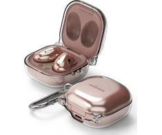 Dėklas ausinėms Samsung Galaxy Buds Live / Pro Ringke Hinge Clear skaidrus