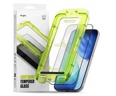 Ringke Easy Slide 2-pack apsauginis stiklas skirtas Apple iPhone 17 – juodos spalvos