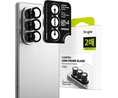 FOTOAPARATO APSAUGA RINGKE CAMERA FRAME 2-PACK Samsung Galaxy Z FOLD 7 / 8 ULTRA Juodas