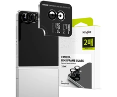 FOTOAPARATO APSAUGINIS RĖMELIS RINGKE CAMERA FRAME 2-PACK Samsung Galaxy Z FLIP 8 Juodas