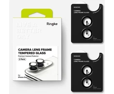 Ringke Osłona aparatu Camera Frame do Apple iPhone Duo Juodas [2 Pack] (RGK12086)