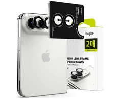 Ringke Osłona aparatu Camera Frame do Apple iPhone Duo Juodas [2 Pack] (RGK12086)