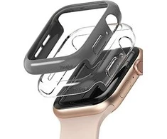 Dėklas Ringke Išmaniojo laikrodžio Apple ekrano rėmelis, Pilkos spalvos, 49mm