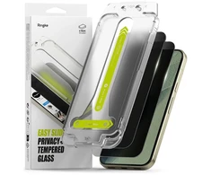PRIVATUMĄ UŽTIKRINANTIS EKRANO STIKLAS RINGKE EASY SLIDE 2-PACK GOOGLE PIXEL 9 PRO XL / 10 PRO XL / 11 PRO XL PRIVACY
