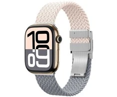 AmazingThing Blend Band Apple Watch 42mm 2 vnt. – Rožinė-pilkos spalvos/rožinės spalvos