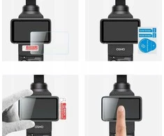 6 x 9 colių stiklinių ekrano apsaugų + objektyvo rinkinys, skirtas DJI Osmo Pocket 3 / K&amp;f Concept / Sku.2231