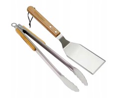 Campingaz Rinkinys akcesoriów do grilla Campingaz Untesil Duo - Plancha Spatula and tongs (bamboo handle)