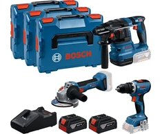 Bosch Rinkinys COMBI 18V GSR+GBH+GWS+2X5.0Ah+GAL