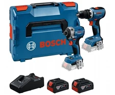 Akumuliatorinių įrankių rinkinys BOSCH GSR+GDR+GAL