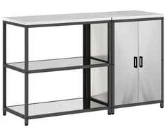 Virtuvės saugojimo rinkinys 2 pcs Sidabro Nerūdijantis Plienas
