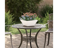 Sodo vazonas 5 pcs Balta 35 x 35 x 15 cm