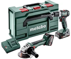 METABO Rinkinys COMBO 18V 2.6.5 18 V (BS 18 L BL + W 18 L BL 9-125 Quick) 1x2,0Ah 1x4,0Ah METABOX