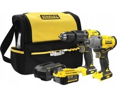 Įrankių rinkinys Stanley SFMCK217M1S-QW (SFMCD715 + SFMCF920); 18 V; 1x4,0 Ah akum.
