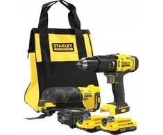 Įrankių rinkinys Stanley SFMCK213D2S-QW (SFMCD711 + SFMCE500); 18 V; 2 x 2,0 Ah akum.