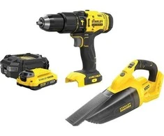 Įrankių rinkinys Stanley SFMCK219D1-QW (SFMCD711+SFMCVH001B); 18 V; 1x2,0 Ah akum.