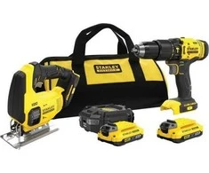 Įrankių rinkinys Stanley SFMCK212D2S-QW (SFMCD711 + FMCS600); 18 V; 2x2,0 Ah akum.