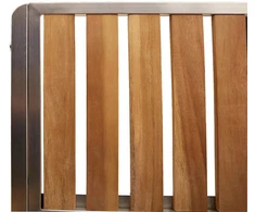 Lauko valgomojo komplektas 9 vnt. 200 x 90 x 75 cm