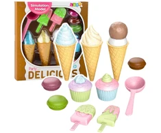 Lean Toys Žaidimų rinkinys vaikams su ledais ir saldumynais