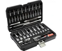 Yato sukimo antgalių ir galvų su terkšle rinkinys 56 vnt YT-14501