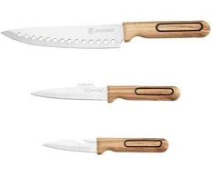 Rinkinys NOŻY KUCHENNYCH BERGNER BG-39420 CHARCOAL