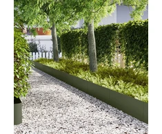 Vejo kraštas 50 pcs Alyvuogių žalia 100 x 0.05 x 20 cm