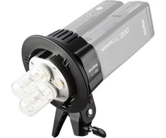 Apšvietimo priedas - Godox AD B2 Dual Power Flash Head (400 W/s, Bowen S type mount)
