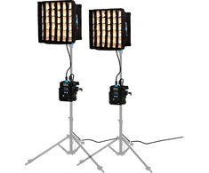 Studijos rinkinys Nanlite PavoSlim 60B LED skydinis 2 šviesų rinkinys (01-006 2KIT-S)