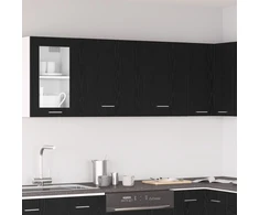 Pakabinama spintelė Lyon 2 pcs Juodas ąžuolas 50 x 31 x 60 cm