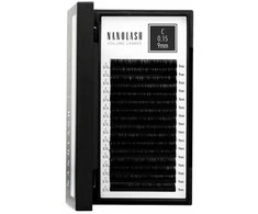 Nanolash Volume Lashes Dirbtinės blakstienos 0,15 C 9 Mm 1 U