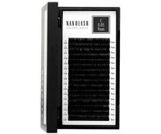 Nanolash Volume Lashes Dirbtinės blakstienos 0,05 C 9 Mm 1 U