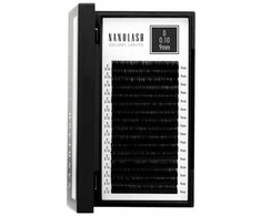 Nanolash Volume Lashes Dirbtinės blakstienos 0,10 D 9 Mm 1 U