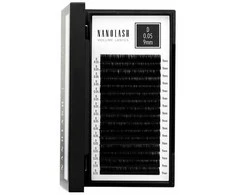 Nanolash Volume Lashes Dirbtinės blakstienos 0,05 D 9 Mm 1 U