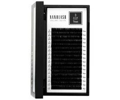 Nanolash Volume Lashes Dirbtinės blakstienos 0,07 D 9 Mm 1 U