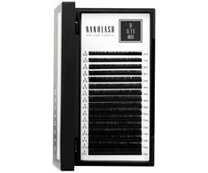 Nanolash Volume Lashes Dirbtinės blakstienos 0,15 D 6-13 Mm 1 U