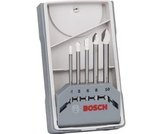 Grąžtas Bosch Grąžtu kompl. plytelems X-Pro Line, 4,5,6,8,10 mm