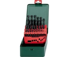 Grąžtas Grąžtų komplektas metalui Metabo HSS-R; 1-13 mm; 25 vnt.